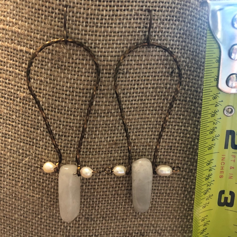Good luck Horseshoe Earrings - Handmade by Me!